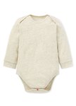 BABY Q彈棉質長袖包屁衣(2入)-狗狗