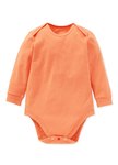 BABY Q彈棉質長袖包屁衣衣(2入)-線條北極熊