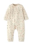 BABY 長袖連身衣-塗鴉三角形