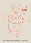 BABY迪士尼Q彈棉質長袖包屁衣-維尼POOH