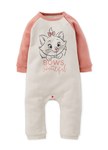BABY迪士尼毛圈長袖連身衣-瑪麗貓