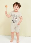 BABY迪士尼Q彈連身包屁衣-奇奇蒂蒂