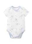 BABY Q彈棉質包屁衣(2入)-大象