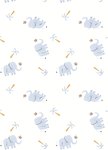 BABY Q彈棉質包屁衣(2入)-大象
