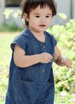 BABY雙口袋連身包屁衣