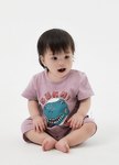 BABY迪士尼棉質連身包屁衣-抱抱龍