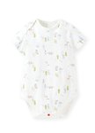 BABY Q彈棉質包屁衣-森林動物
