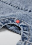 BABY水洗牛仔連身包屁衣