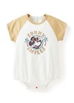 BABY迪士尼棉質拉克蘭寬鬆包屁衣-夏日米奇