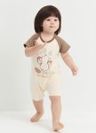 BABY迪士尼棉質拉克蘭連身包屁衣-奇奇蒂蒂