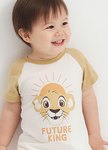 BABY迪士尼棉質拉克蘭連身包屁衣-獅子王