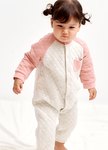 BABY鋪棉長袖連身衣