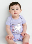 BABY 迪士尼Q彈連身包屁衣-維尼