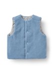 BABY壓紋雙面穿鋪棉背心