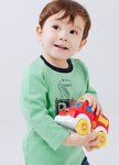BABY迪士尼純棉長袖T恤-抱抱龍
