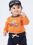 BABY迪士尼純棉長袖T恤-閃電麥坤