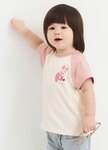 BABY 迪士尼棉質拉克蘭印花T恤