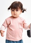 BABY假兩件長袖T恤