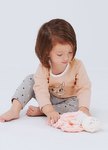 嬰幼兒Q彈棉質內搭褲(10分)-素色/星星