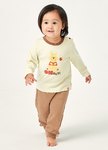 BABY刷毛保暖束口長褲