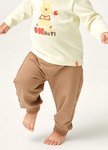 BABY刷毛保暖束口長褲