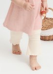 BABY Q彈棉質喇叭褲(10分)
