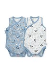 BABY Q彈棉質無袖包屁衣(2入)-玩具總動員