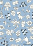 BABY Q彈棉質長袖包屁衣(2入)-玩具總動員