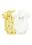BABY Q彈棉質包屁衣(2入)-氣球維尼