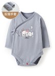 新生兒迪士尼蓄熱保溫長袖包屁衣-瑪麗貓