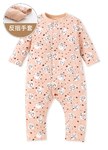 新生兒迪士尼長袖連身衣-點點貓狗