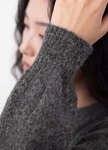 柔軟混紡針織孕哺洋裝