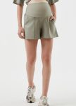 彈力壓線孕婦短褲