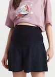 涼感麻料孕婦短褲