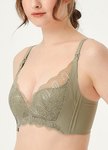 蕾絲零著感哺乳內衣