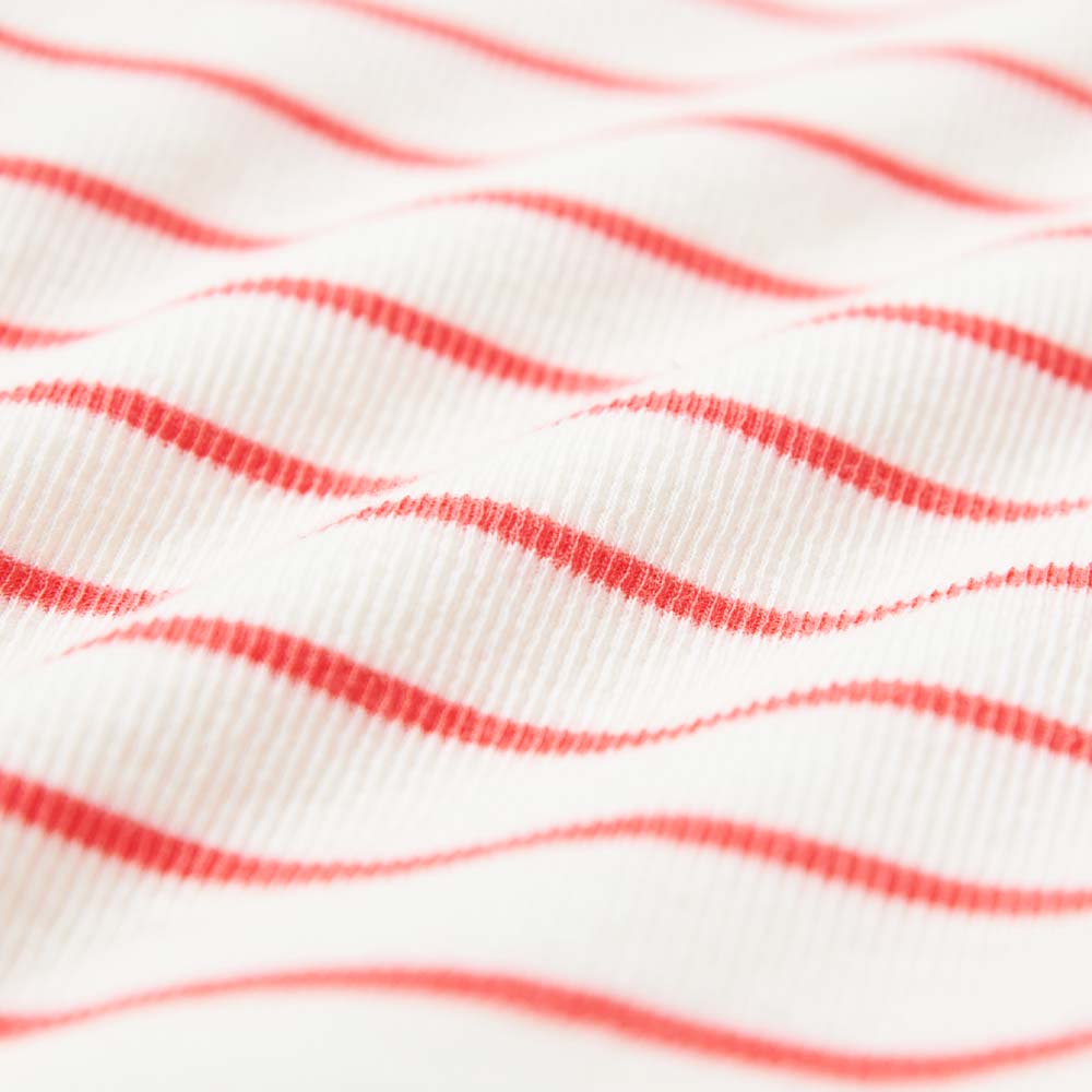 新生兒 Q彈橫紋包屁衣