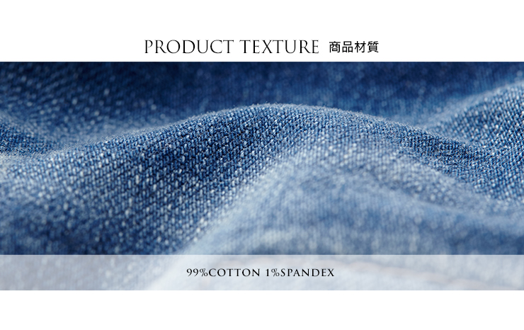 孕期刷破刷白牛仔短褲