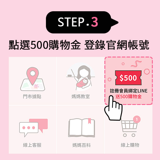 點選購物金$500 點選購物金$500