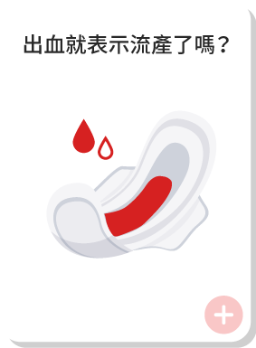 出血就表示流產了嗎?
