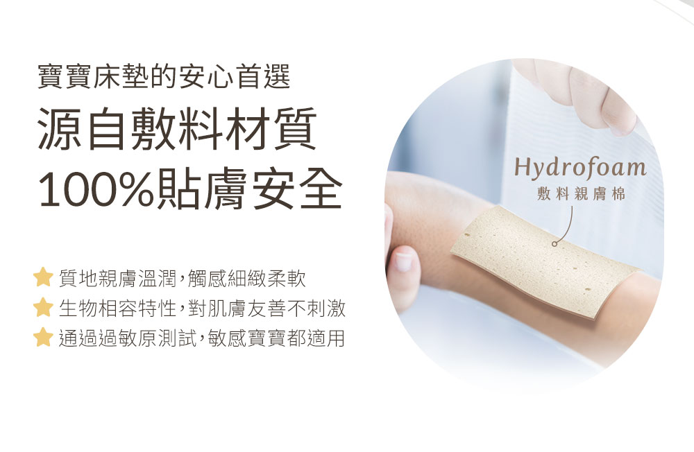 Hydrofoam 敷料親膚棉寢具系列