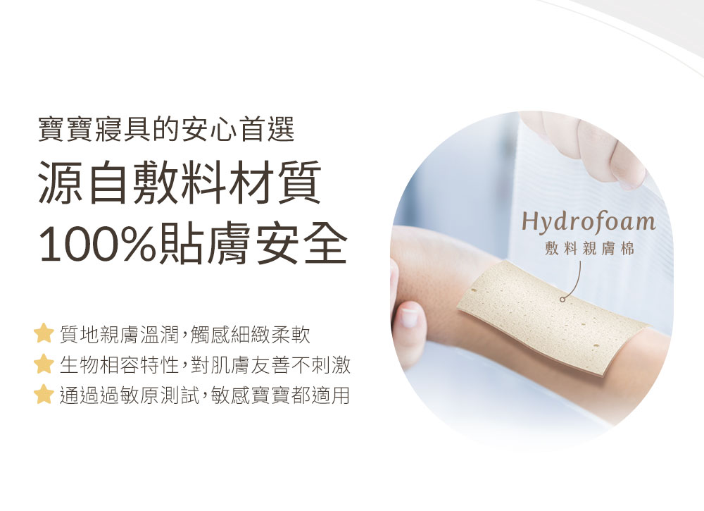 Hydrofoam 敷料親膚棉寢具系列