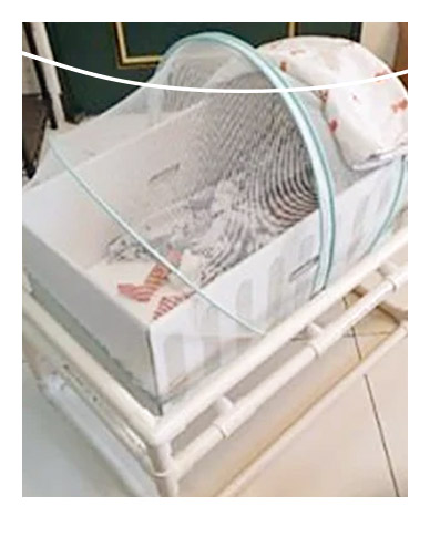Mamaway 芬蘭箱可作為新生兒小床與育兒收納空間