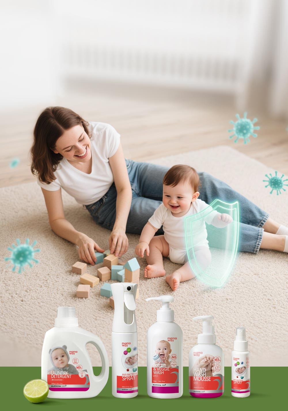 mamaway抗菌防蟎洗衣精