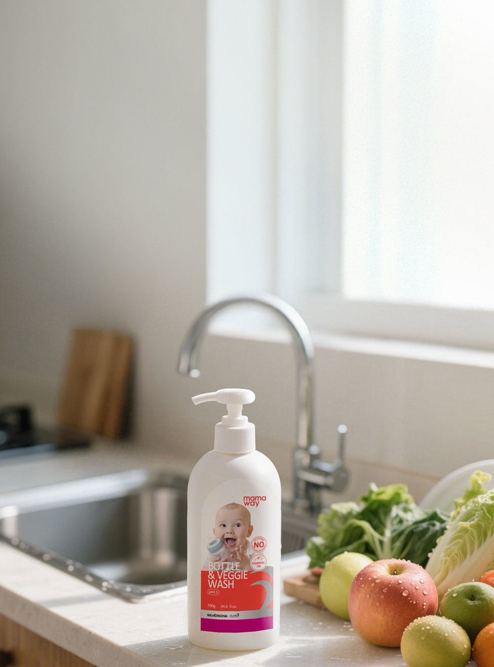mamaway奶瓶蔬果洗潔精