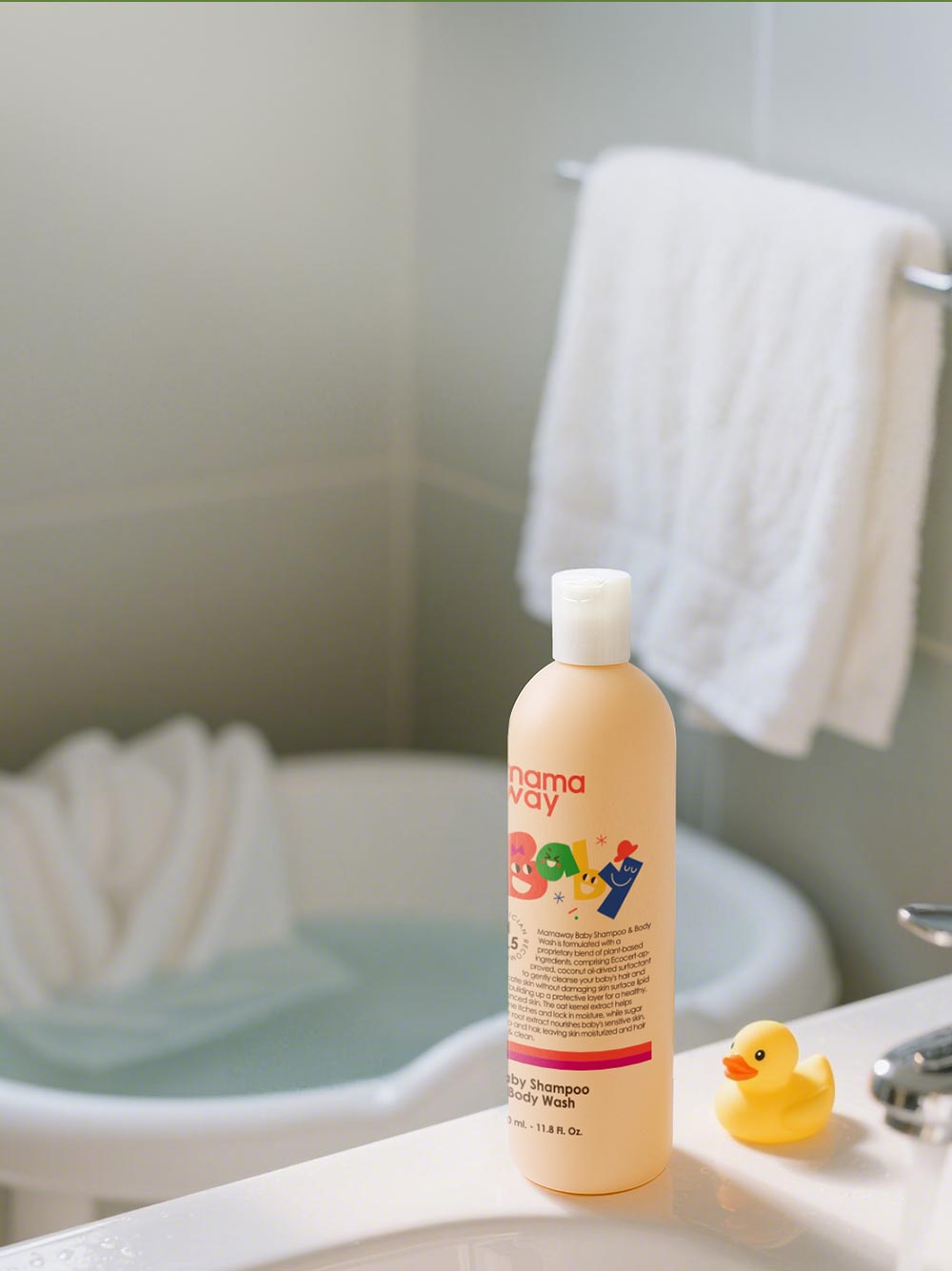 mamaway嬰兒洗髮沐浴露