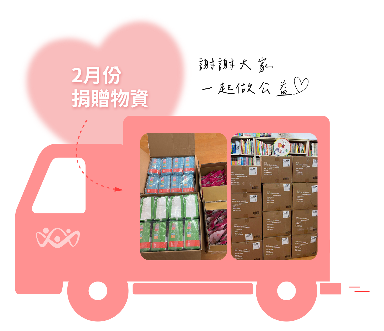 2月捐贈收據
