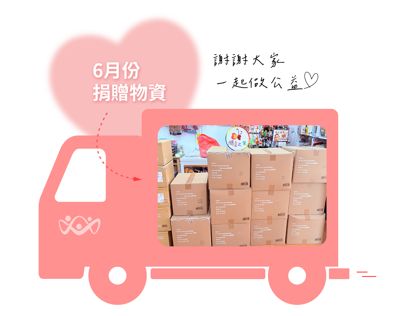 6月捐贈收據