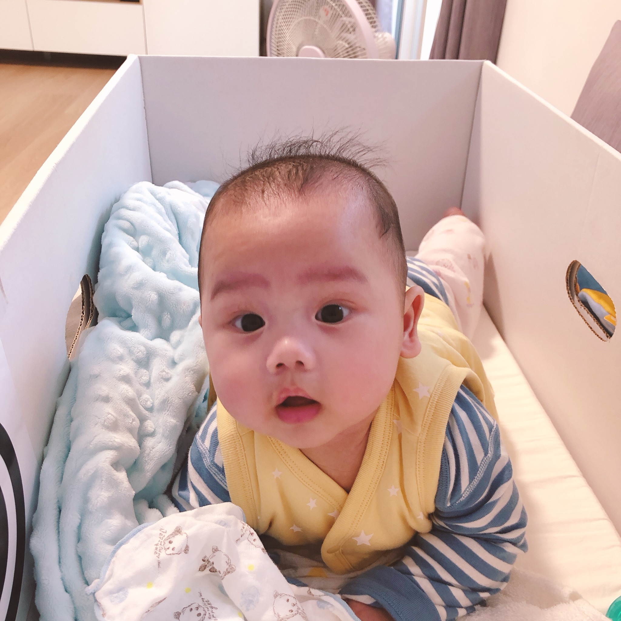 從出月子中心到現在五個月