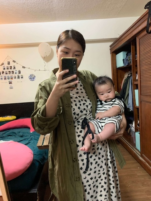 媽媽餵哺乳洋裝 媽媽餵哺乳洋裝