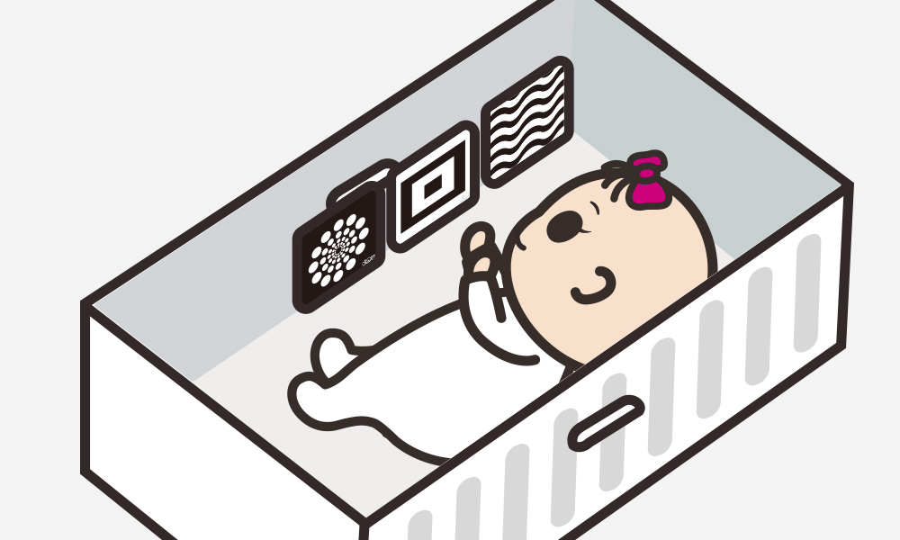 mamaway寶寶黑白視覺圖卡 